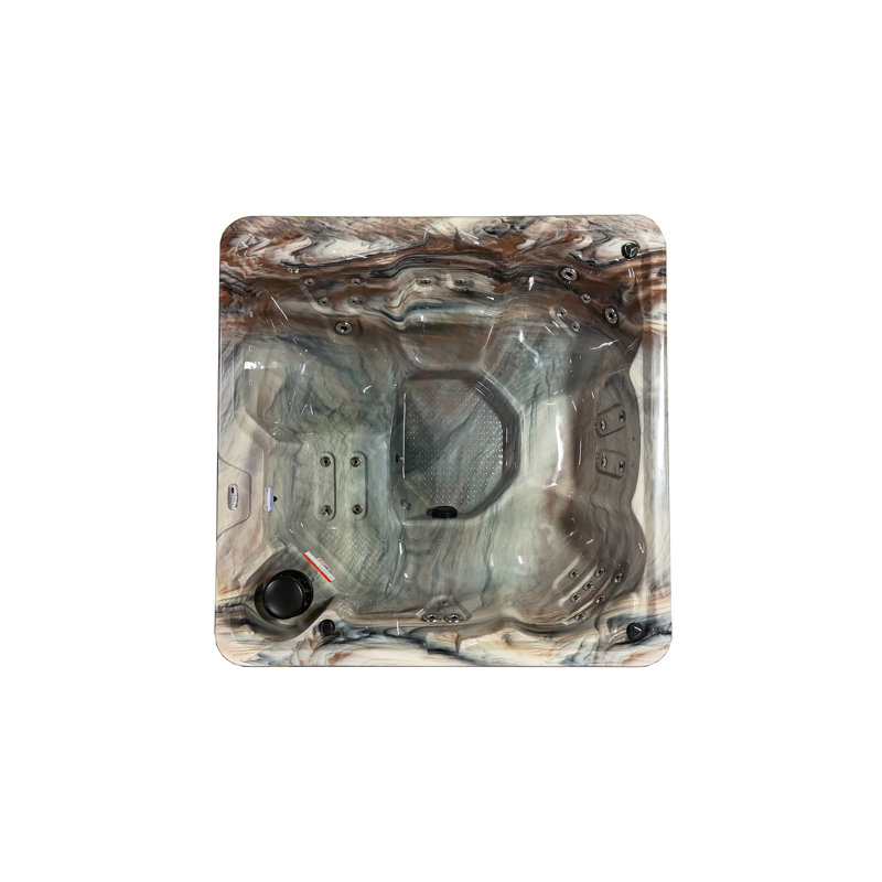 Tuscan Shell and Mocha 6-Person 29-Jet Hot Tub