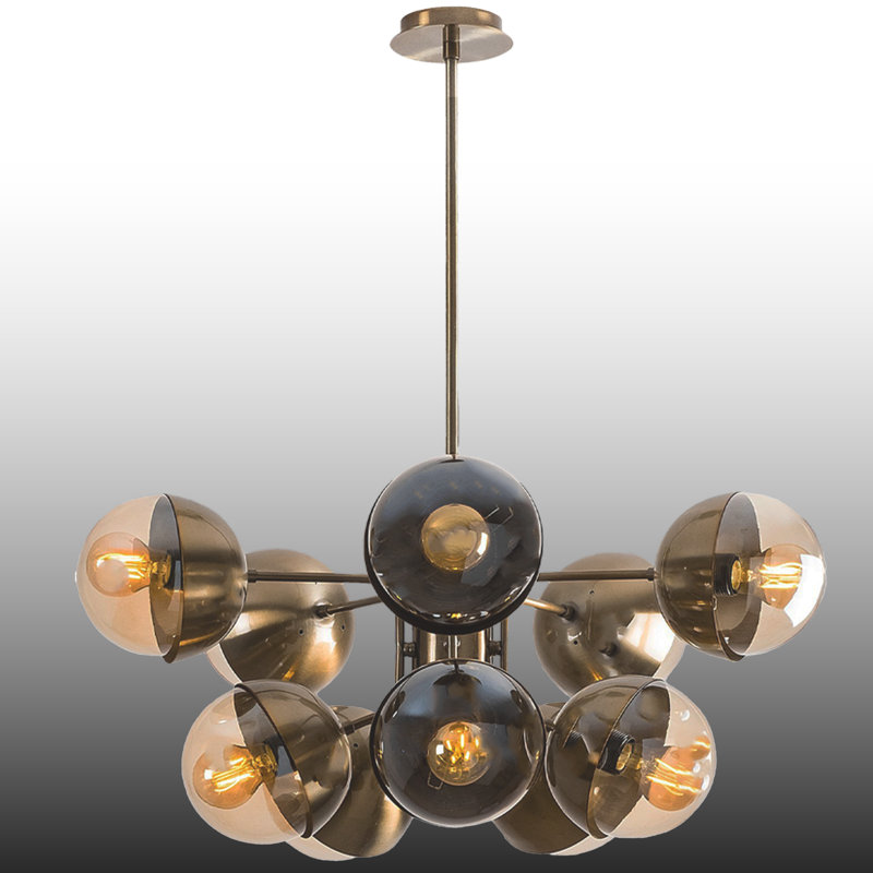 Lustre luxueux 10 lumières