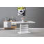 Eubanks 120Cm High Gloss Extending Dining Table And 6 White Chairs-1714519943