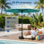 107cm Balcony Parasol-1977886891