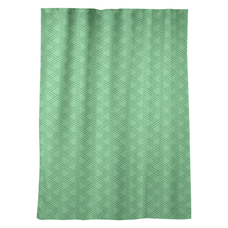 Jordao Room Darkening Curtain Single Panel, Green