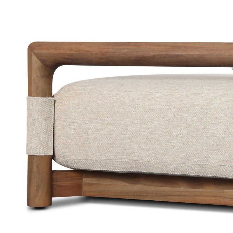 Fable Outdoor Sofa-91"-Concha Beige