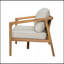 Causeuse d'extérieur en bois d'acacia Westin