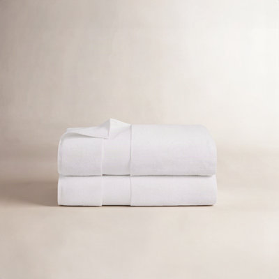 2-Piece Turkish Cotton Bath Sheet Set