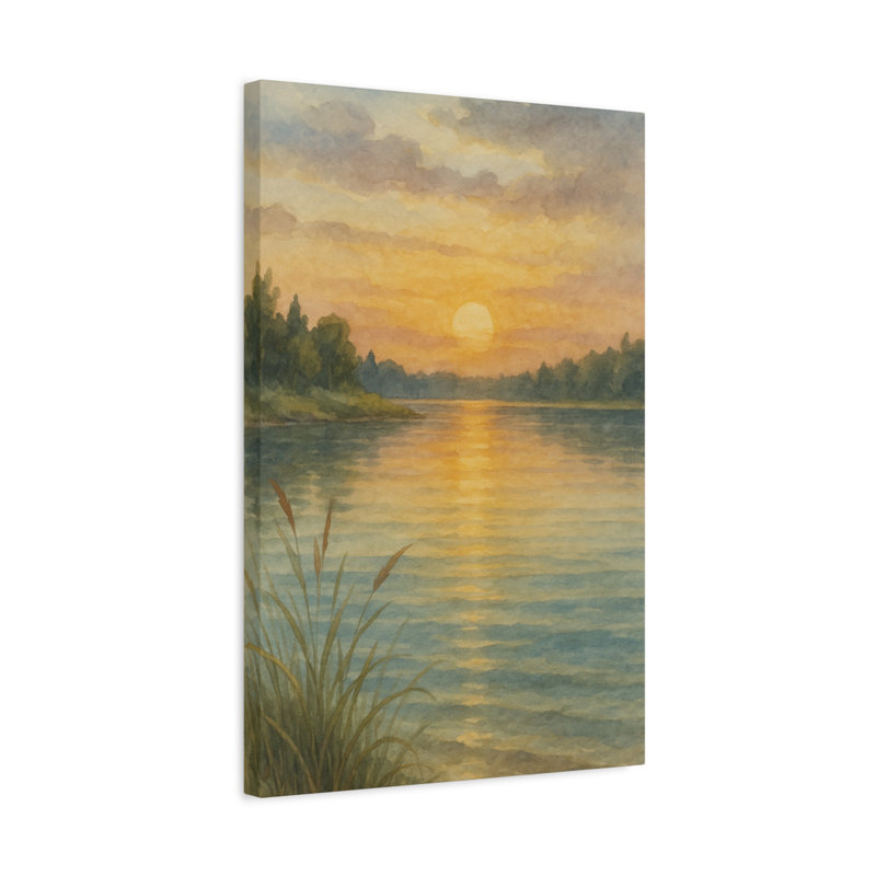 Aaroon Single Picture Frame Print on Canvas, 60.96 cm H x 40.64 cm W