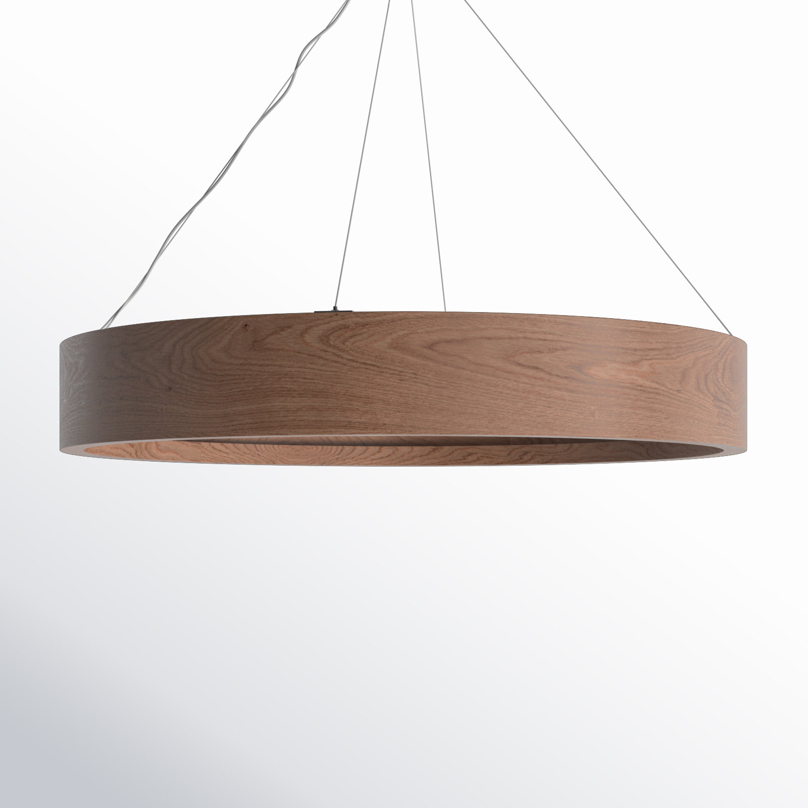 Lottie Single - Light Chandelier, 25" H x 48.5" W x 48.5" D, Burnished Brass Aluminum