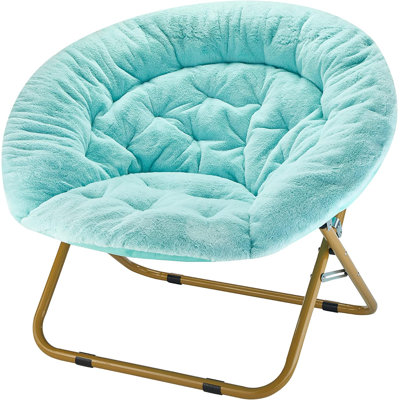  Fauteuil surdimensionné en fausse fourrure de lapin