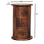 Solid Wood Round Accent Chest