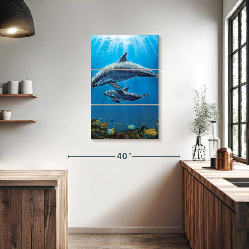 Brampt Vaquita Critically Endangered, 38" H x 24" W