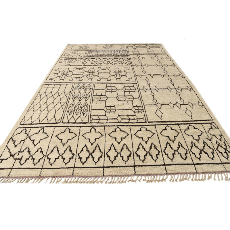 Tapis ivoire Ottilie