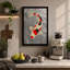 Flowing Koi Japandi - Wrapped Canvas-1220006218-1220006260