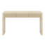 Console avec 3 tiroirs cannelés, tables de canapé rustiques avec placage en bois massif et grain de bois, table d'entrée en placage de bois-1133965551