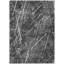 Tapis intérieur lavable abstrait gris anthracite ivoire 9 pi x 12 pi