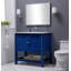 Ensemble de meuble-lavabo simple 36 po Newsoms-2131943131