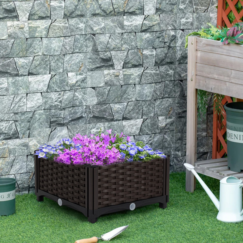 Planter Box, 22cm H x 40cm W x 40cm D