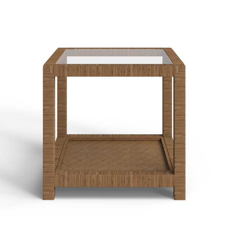 Adalard Glass End Table