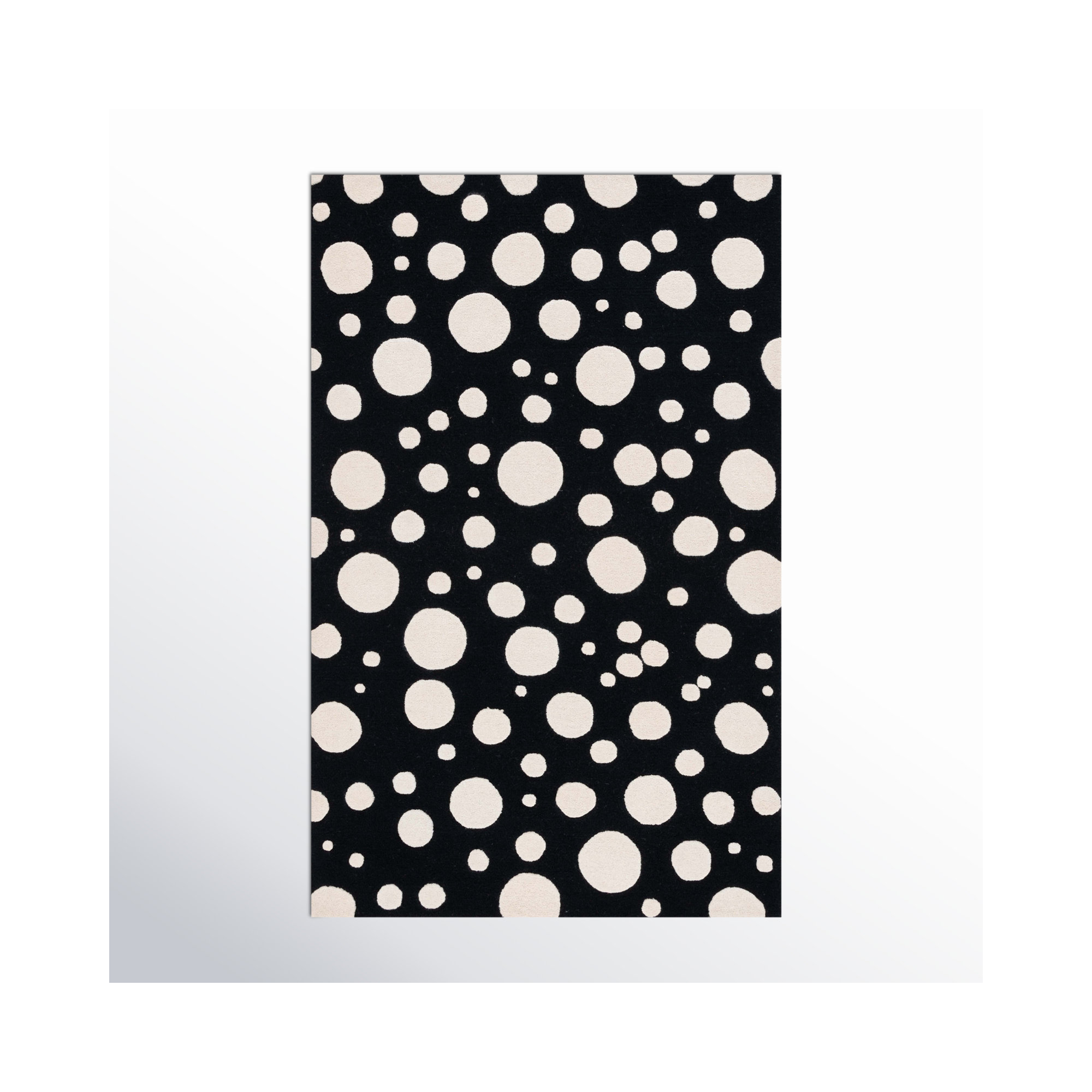 Kavika Handmade Rug, Rectangle 6' x 9'