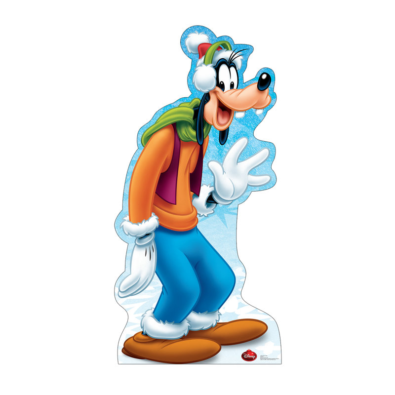 67'' Goofy Holiday Disney Cardboard Standup