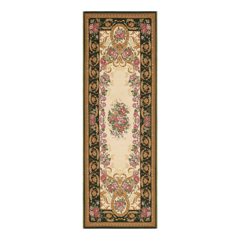 Tapis d'extérieur traditionnel, Tapis de couloir 2 pi x 6 pi 1 po