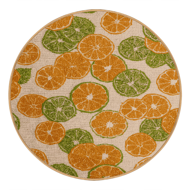  Tapis lavable Sudachi, Rond 3 pi