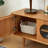 Modern simple solid wood TV cabinet-106446907