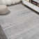 Bloomington Modern Strie' Gray/Blue Rug