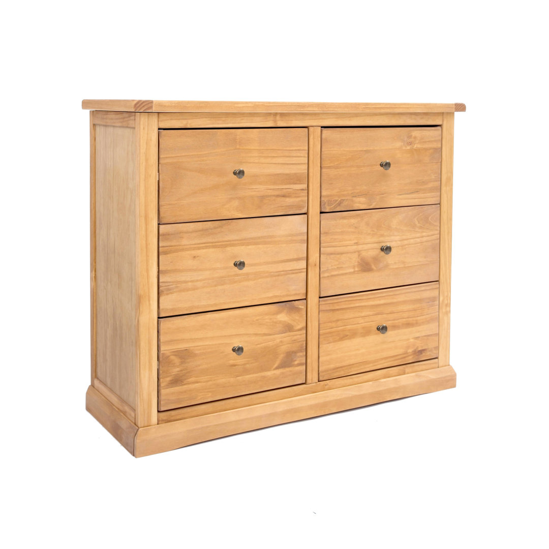110cm W 6 - Drawer Chest of Drawers