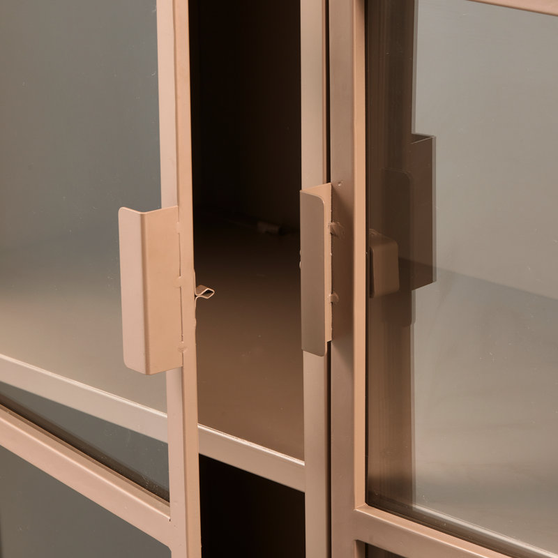Ronja Display Cabinet, Militrary Brown
