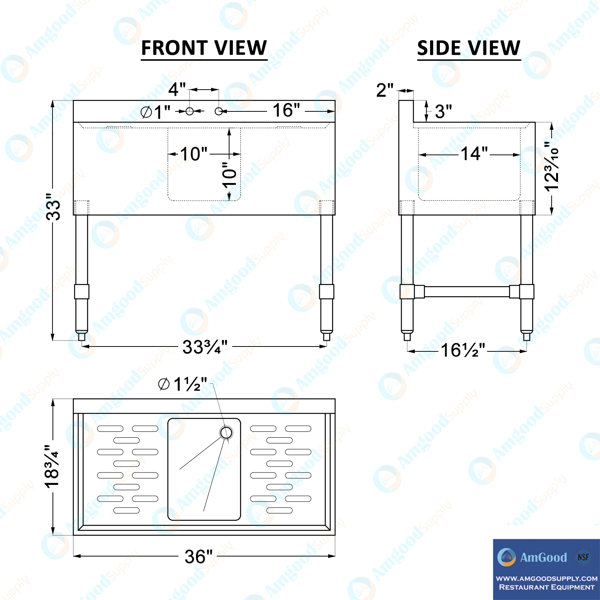 Dimensions du produit