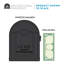 Winston Post Mount Mailbox Black-45393454