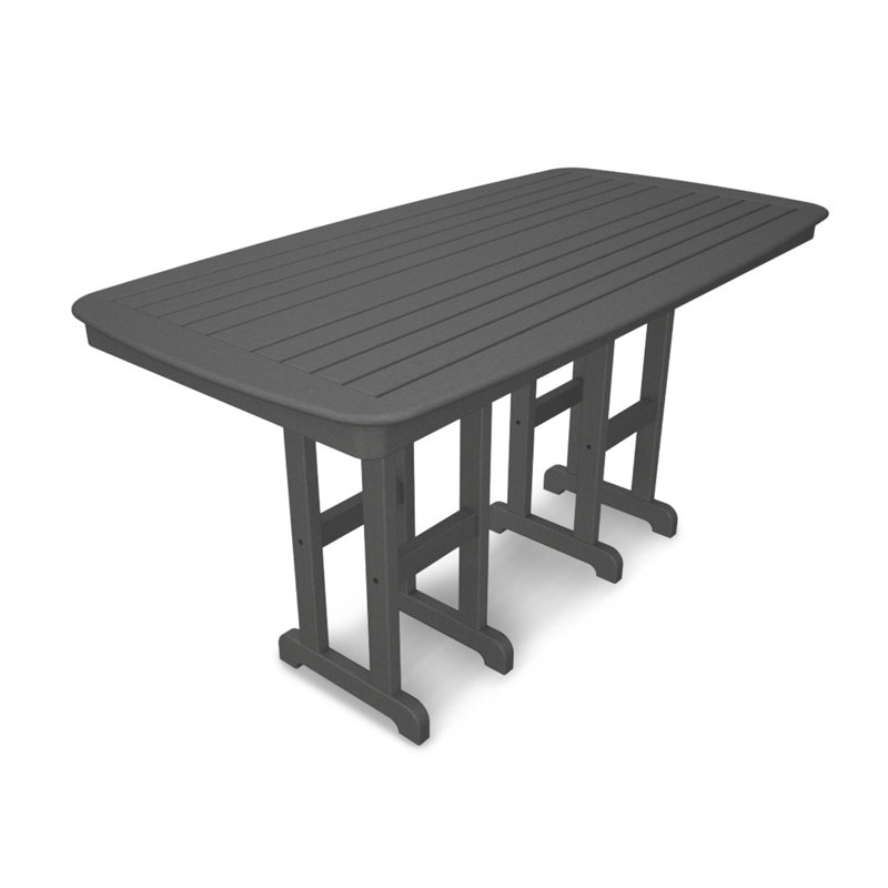 table de comptoir Nautical, Gris ardoise