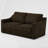 67" Upholstered Loveseat Modern Sofa With Thickened Cushions, Comfy Chenille 2-Seater Couch With Wider Armrests For Bedroom, Apartment, Office-60442333