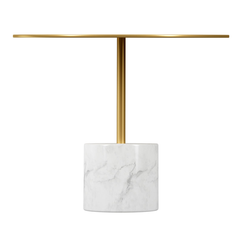 Modholic Poke Coffee Table, Gold, Gold, White