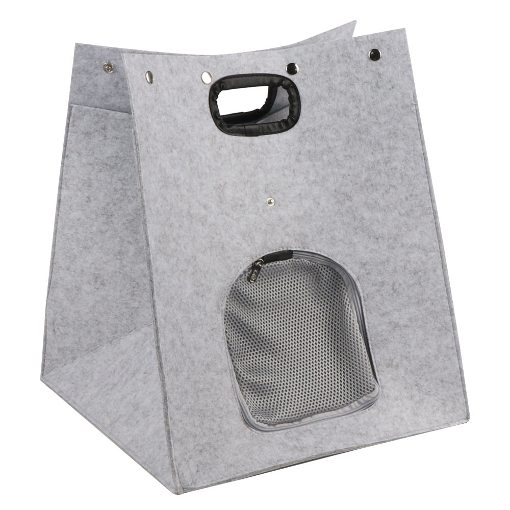 Portable Expandable Foldable Breathable Designer Pet Carrier Bag