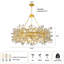 Lustre rond en cristal 39,9 po K9-1743495812