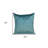 20" Teal Cotton Blend Throw Pillow-66200297