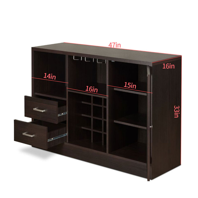 47 " L Mini Bar