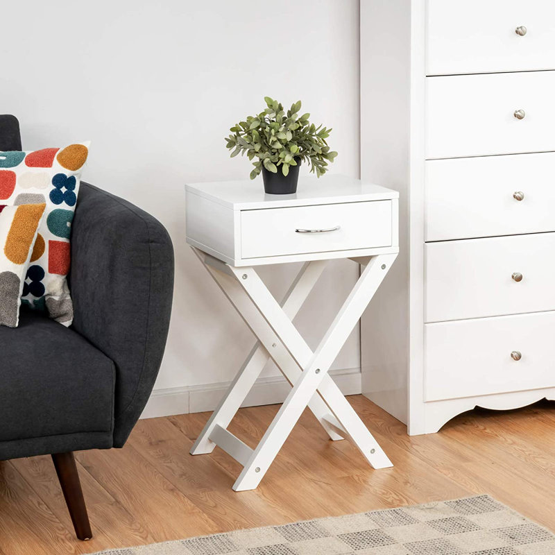 Wallasey Cross Legs End Table