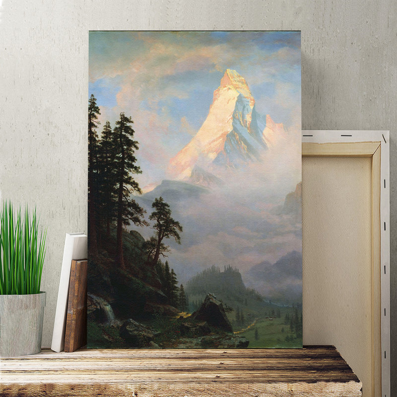 Thomas Moran - Wrapped Canvas Painting, 50cm H x 35cm W