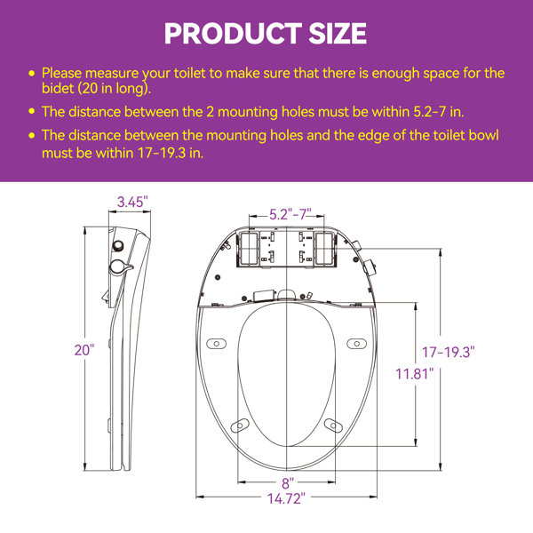 Dimensions du produit