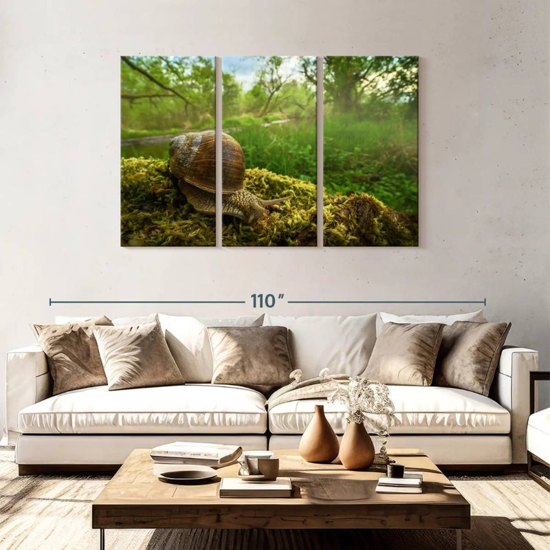 Roman Garden Snail, 48" H x 74" W