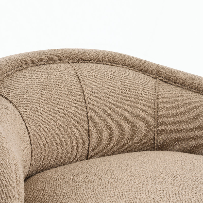 Chaise d'appoint Mid-Century moderne, Espresso