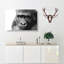 Gorilla With Brown Eyes Painting - Wrapped Canvas-56659520