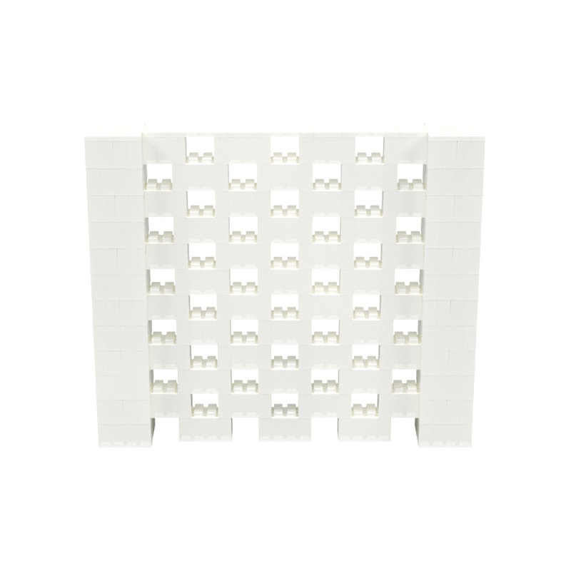 Ensemble mural Everblock, Translucide, H 72 po x l 84 po x P 12 po