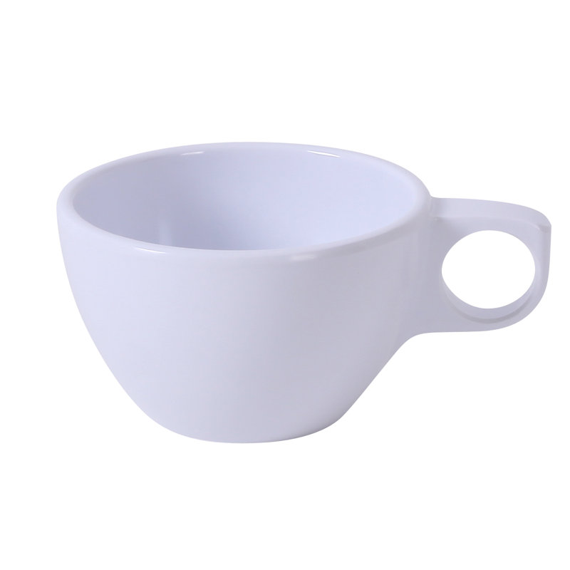 Tasse à thé en mélamine Nessico, Blanc