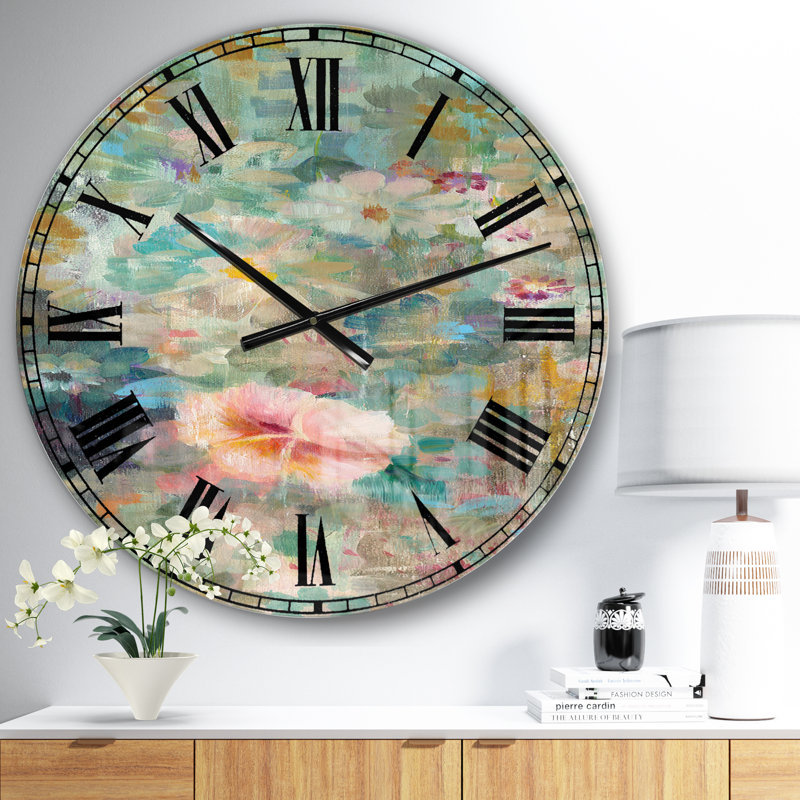 Horloge murale Flower Shower II, Petit