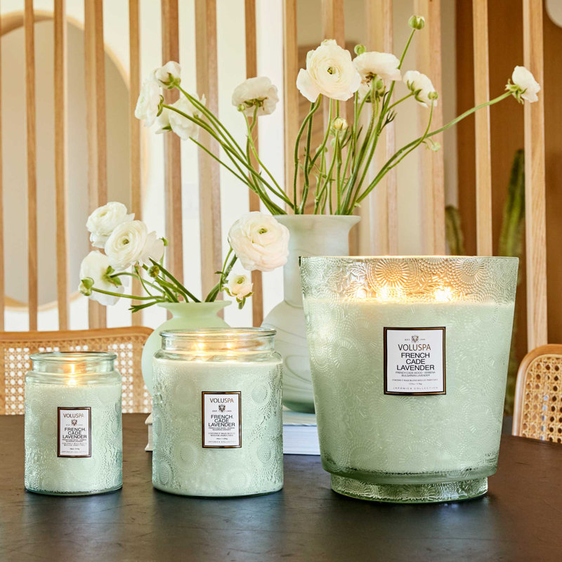 French Cade Lavender 5 Wick Hearth Candle