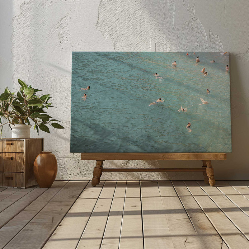 Impression sur toile rafraîchissante, H 12 po x l 18 po x P 1,25 po, Toile tendue, 1