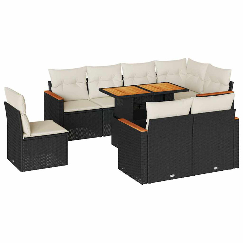 Ensemble de canapé de jardin Vidaxl