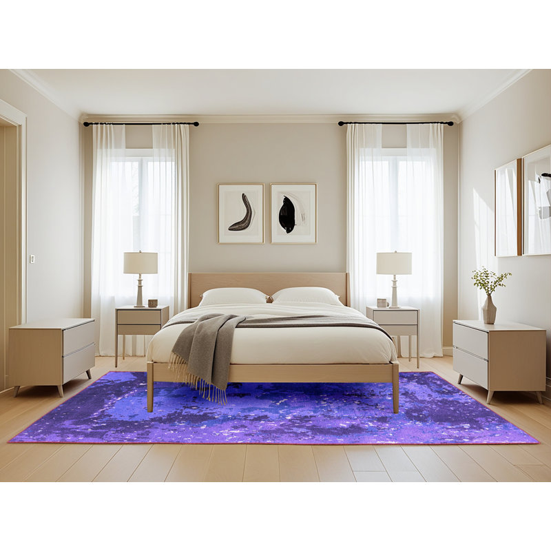 Oriental Indoor Rug, Rectangle 5' x 8'